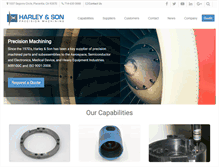 Tablet Screenshot of harleyandson.com